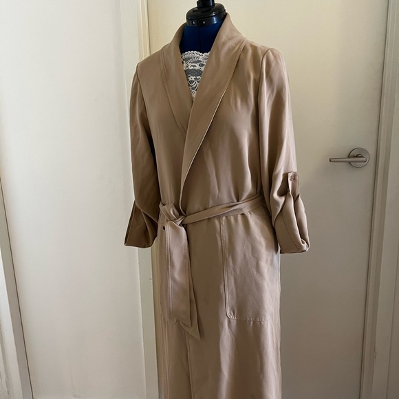 Babaron trench coat. Camel color from Aritzia. - Picture 1 of 9